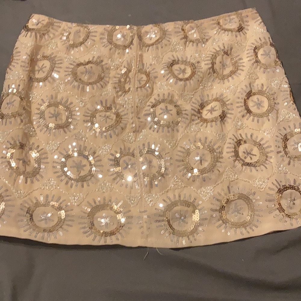 Be.You.tiful Sequined Skirt -L